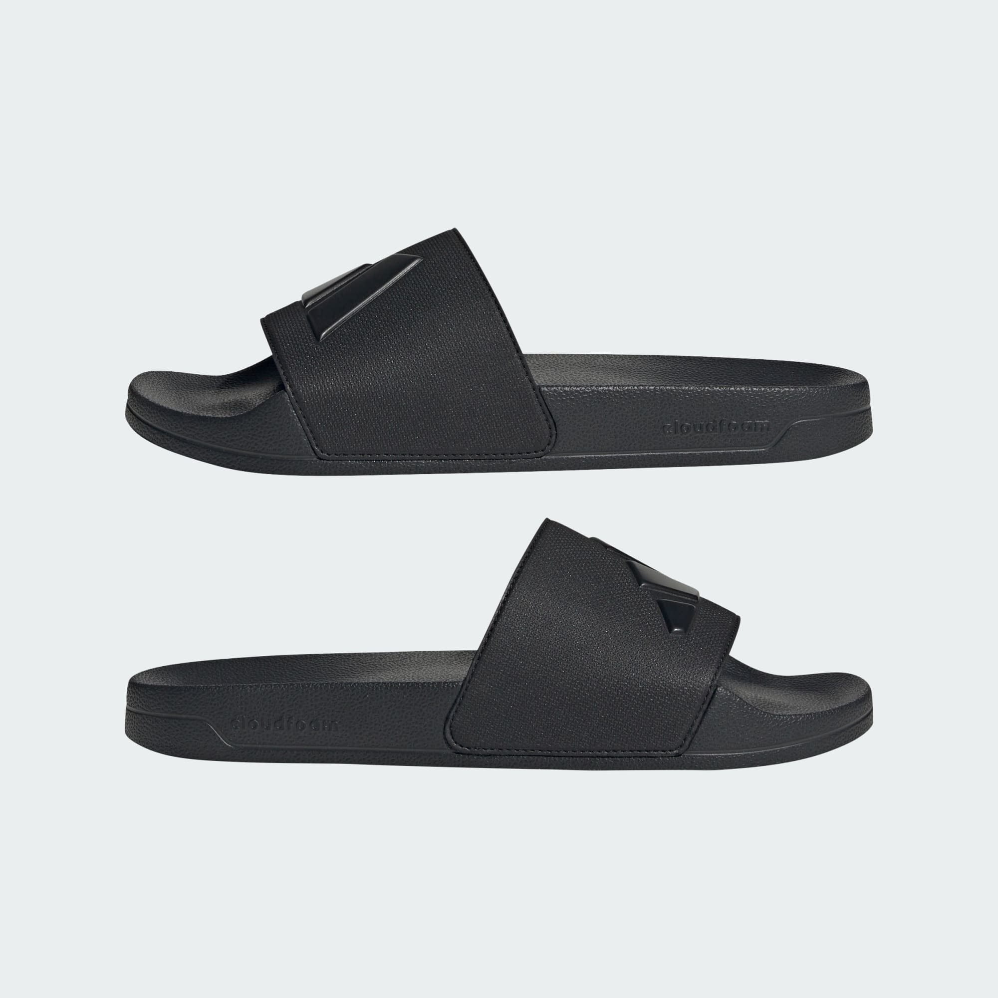  2766 - HÀNG CHÍNH HÃNG - DÉP ADIDAS LITE SS26 - ĐEN FULL - CODE JS2039 