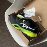  2779 - HÀNG CHÍNH HÃNG - GIÀY ASICS TENNIS / PICKELBALL - RESOLUTION X - ĐẾ XANH NEON - CODE: 1041A481 002 