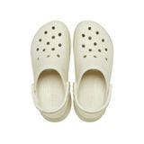  2754 - HÀNG CHÍNH HÃNG - Dép Clog Nữ Crocs Bae *Đế Cao* - Be - Code: 206302-2Y2 