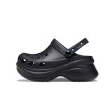  2756 - HÀNG CHÍNH HÃNG - Dép Clog Nữ Crocs Bae *Đế Cao* - Đen - Code: 206302-001 