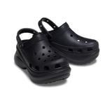  2756 - HÀNG CHÍNH HÃNG - Dép Clog Nữ Crocs Bae *Đế Cao* - Đen - Code: 206302-001 