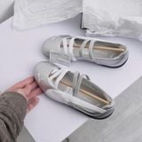  2763 - HÀNG CHÍNH HÃNG - GIÀY PUMA - SPEED CAT BALLET - METALLIC SILVER - CODE: 401581-01 