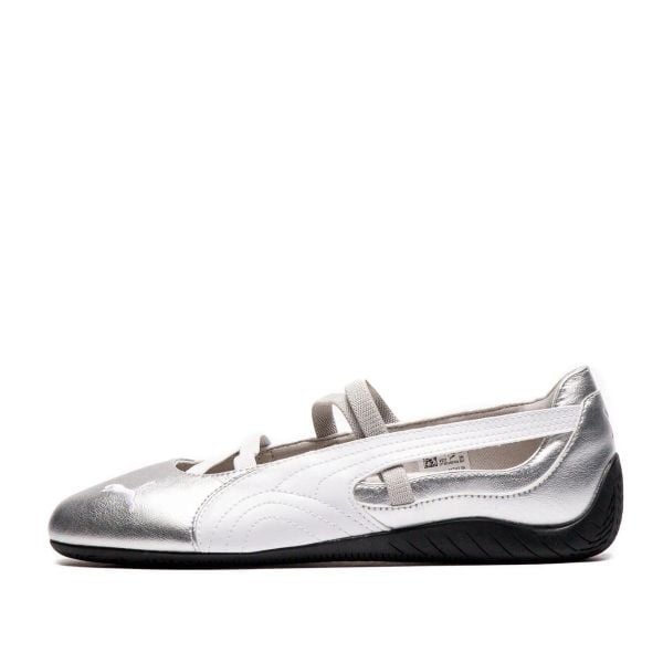  2763 - HÀNG CHÍNH HÃNG - GIÀY PUMA - SPEED CAT BALLET - METALLIC SILVER - CODE: 401581-01 