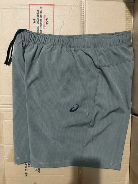  2749 - HÀNG CHÍNH HÃNG - Quần Short Asics 7inch onAir - Olive Lỗ Kim (7) - Pickleball / Thể Thao 