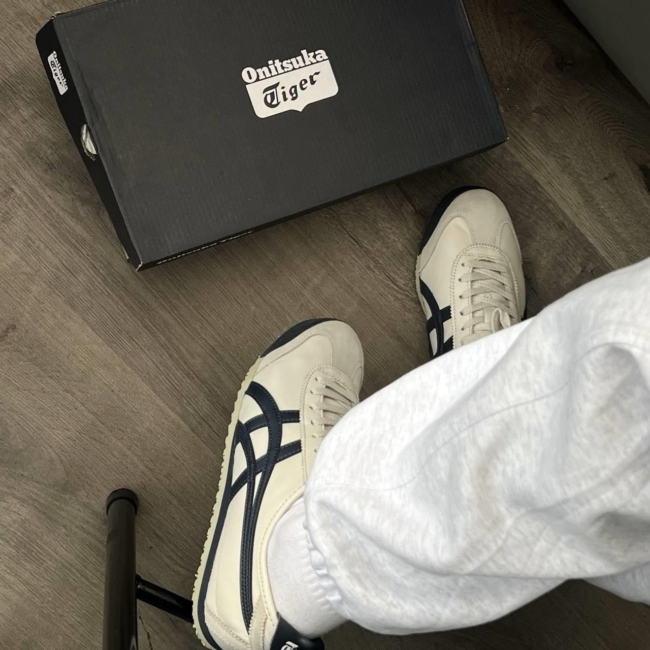  2774 - HÀNG CHÍNH HÃNG - GIÀY Onitsuka Tiger Mexico 66 - Birch Peacoat - Code : 1183C102 - 200 