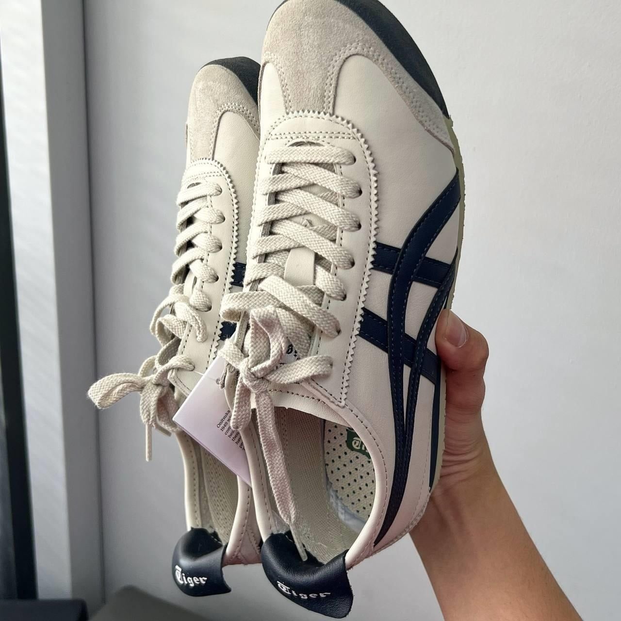  2774 - HÀNG CHÍNH HÃNG - GIÀY Onitsuka Tiger Mexico 66 - Birch Peacoat - Code : 1183C102 - 200 