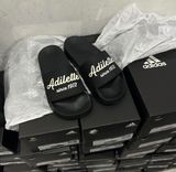  0377 - HÀNG CHÍNH HÃNG - DÉP ADIDAS SHOWER RETRO 1972 *ĐEN* - Code: GW8747 