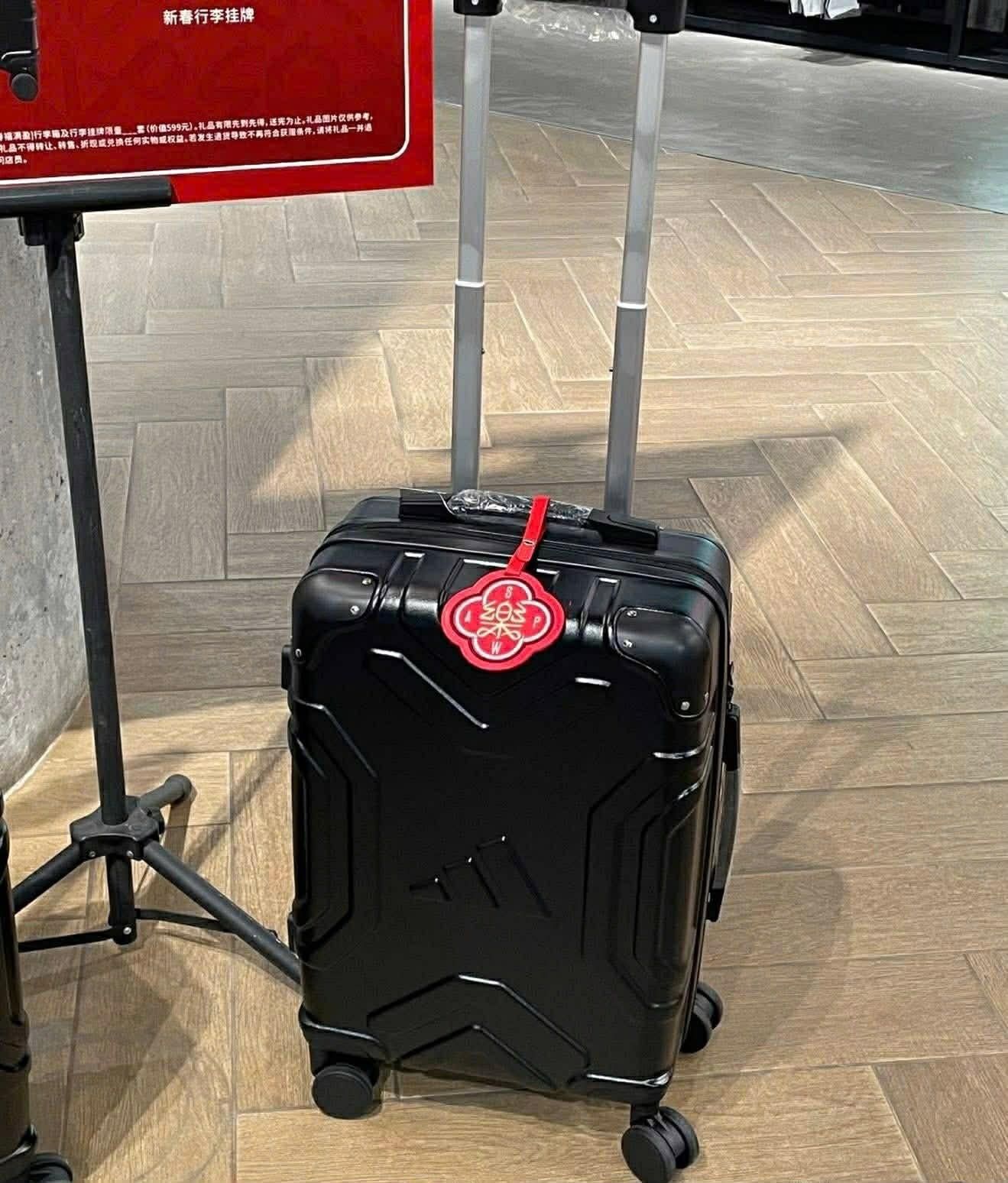  2776 - HÀNG CHÍNH HÃNG - VALI ADIDAS AIRCRAFT SS26 - 22INCH - MÀU ĐEN 