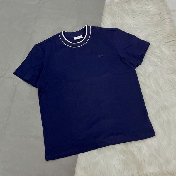  2727 - HÀNG CHÍNH HÃNG - ÁO THUN LACOSTE -  NAVY - CODE: TH1004 166 