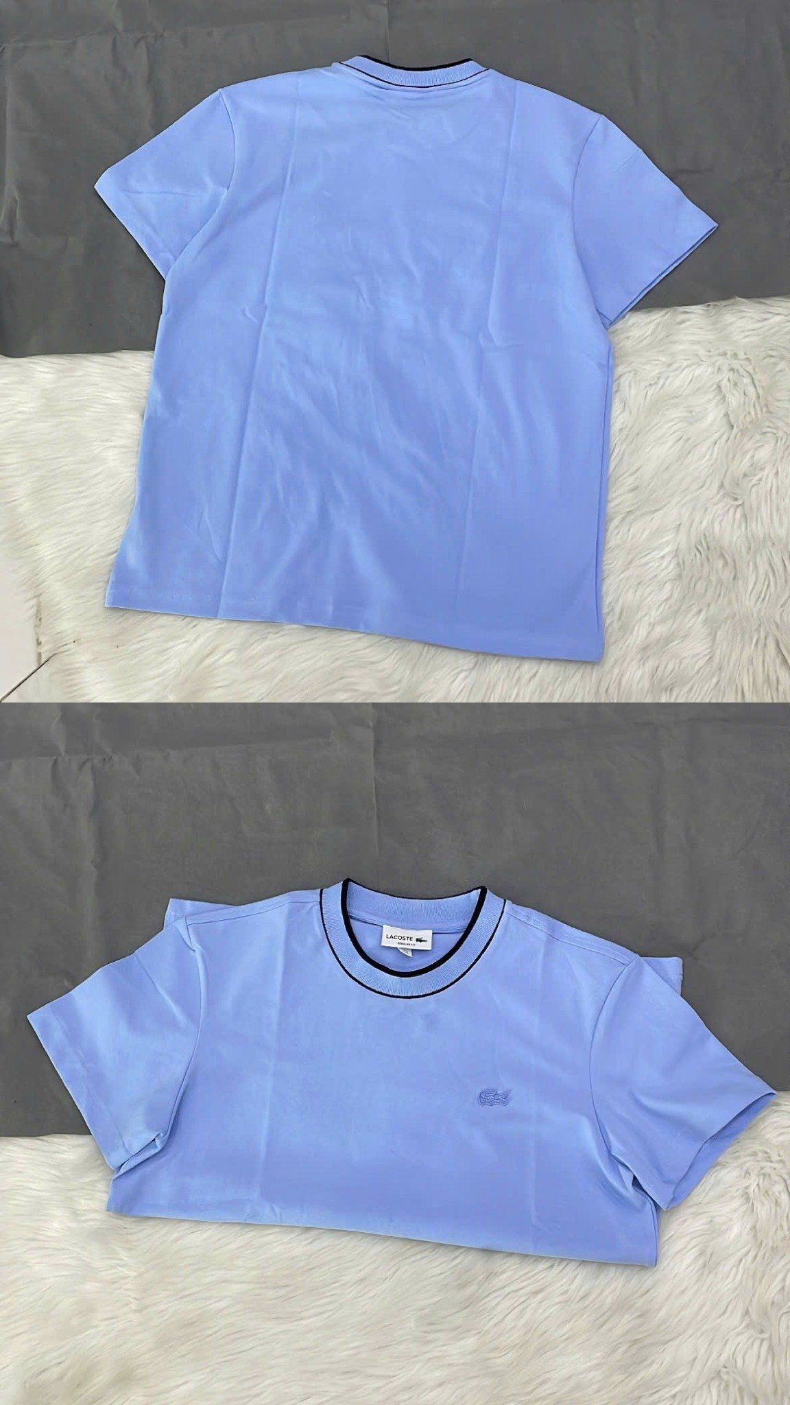  2725 - HÀNG CHÍNH HÃNG - ÁO THUN LACOSTE - XANH - CODE: TH1432 10 031 