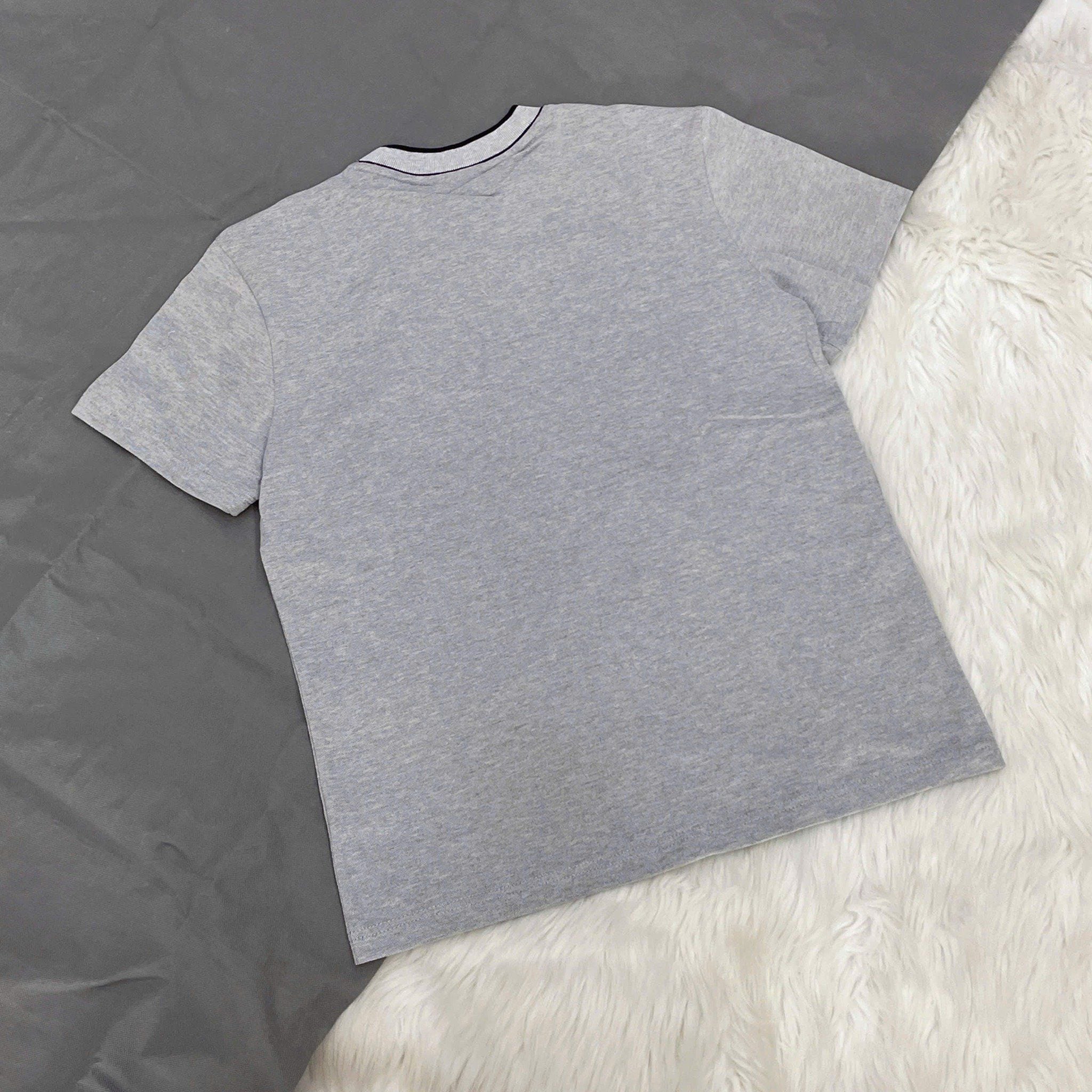  2726 - HÀNG CHÍNH HÃNG - ÁO THUN LACOSTE - XÁM - CODE: TH1004 10 