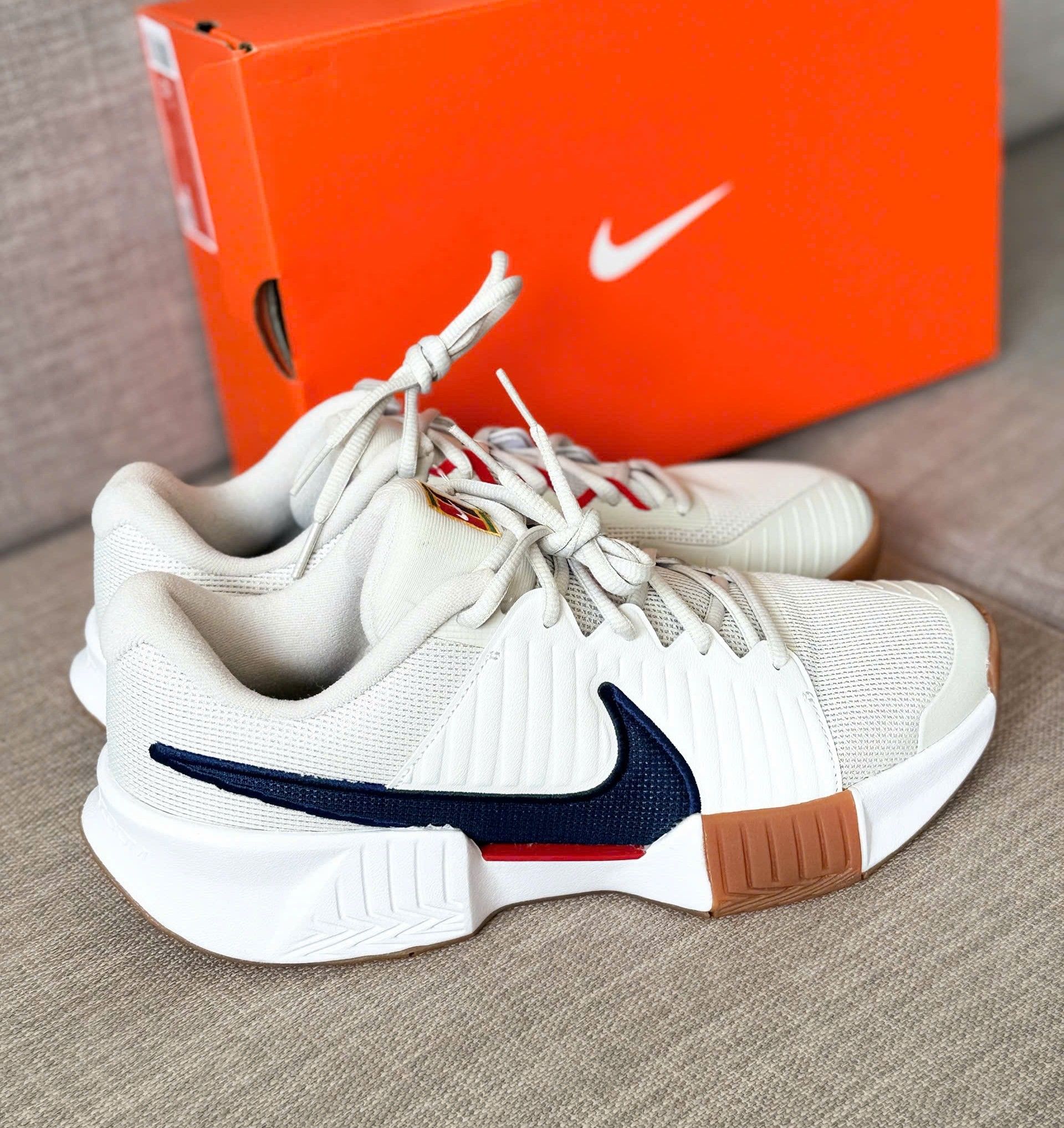  2732 - HÀNG CHÍNH HÃNG - Giày Nike Pickleball / Tennis GP Challenge Pro - Trắng / Đế Gum - FB3145-002 