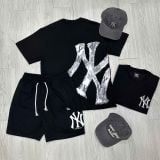  2738 - HÀNG CHÍNH HÃNG - ÁO THUN NEW ERA -  NY Rawstitch - Đen - Code: 14621893 