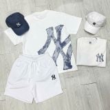  2737 - HÀNG CHÍNH HÃNG - ÁO THUN NEW ERA -  NY Rawstitch - Trắng - Code: 14621892 