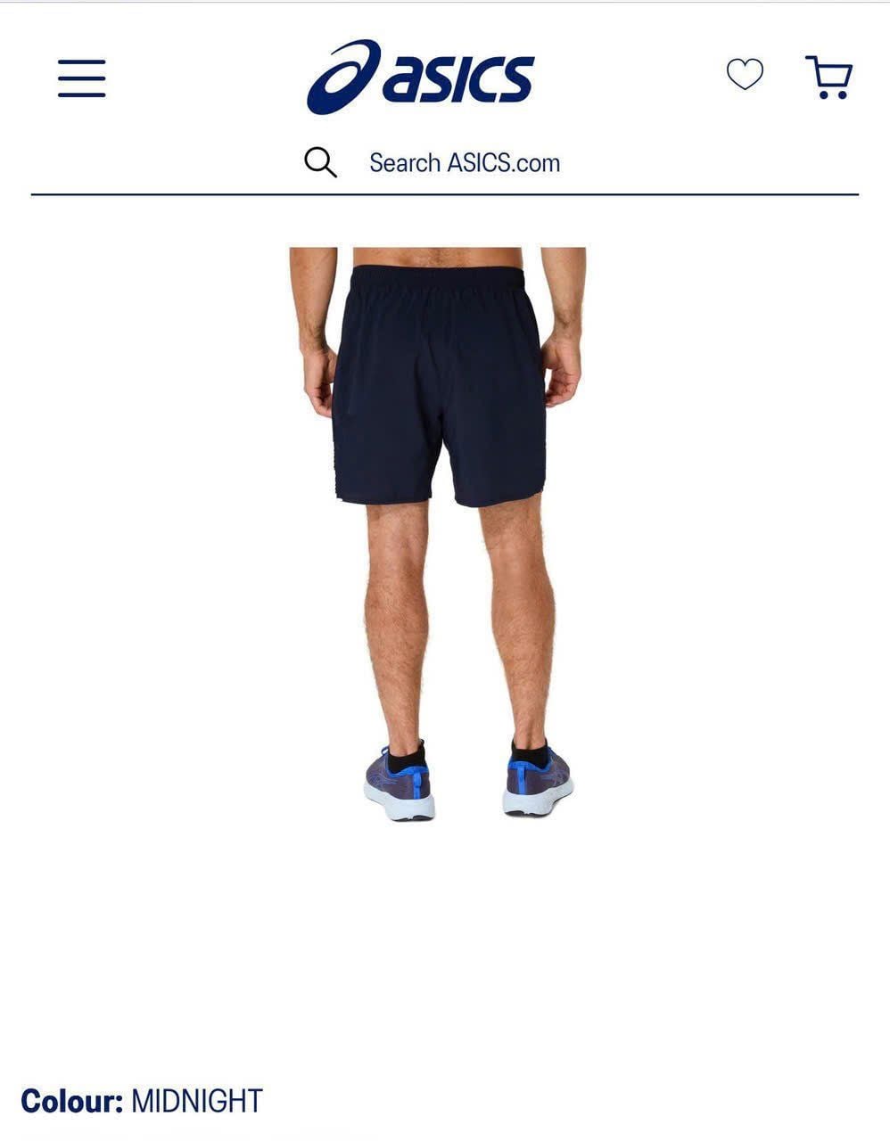  2743 - HÀNG CHÍNH HÃNG - Quần Short Asics 7inch onAir - ĐEN (1) - Pickleball / Thể Thao 