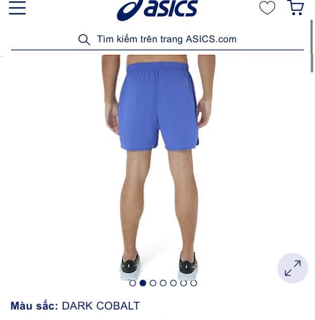  2747 - HÀNG CHÍNH HÃNG - Quần Short Asics 7inch onAir - Xanh Biển (5) - Pickleball / Thể Thao 