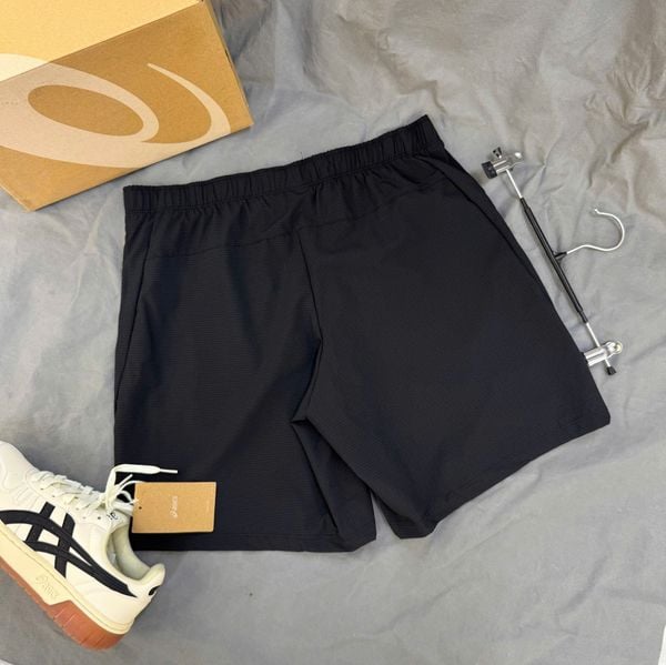  2750 - HÀNG CHÍNH HÃNG - Quần Short Asics 7inch onAir - Đen Lỗ Kim (8) - Pickleball / Thể Thao 