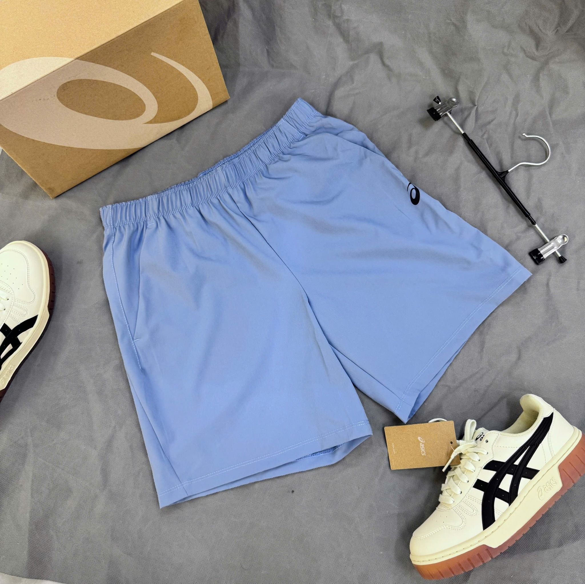  2753 - HÀNG CHÍNH HÃNG - Quần Short Asics 7inch onAir - Xanh Lơ (11) - Pickleball / Thể Thao 