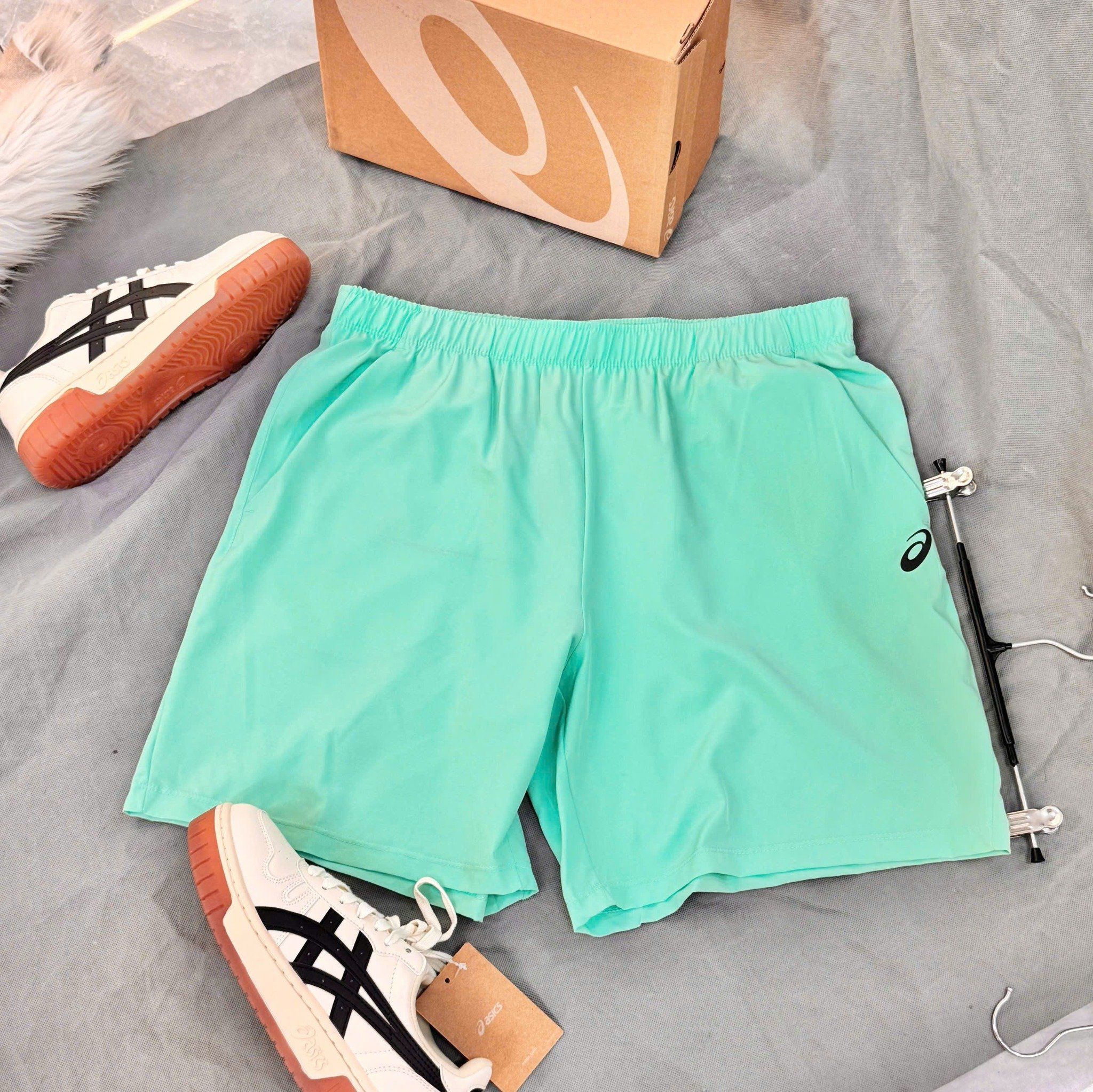  2751 - HÀNG CHÍNH HÃNG - Quần Short Asics 7inch onAir - Xanh Tươi (9) - Pickleball / Thể Thao 