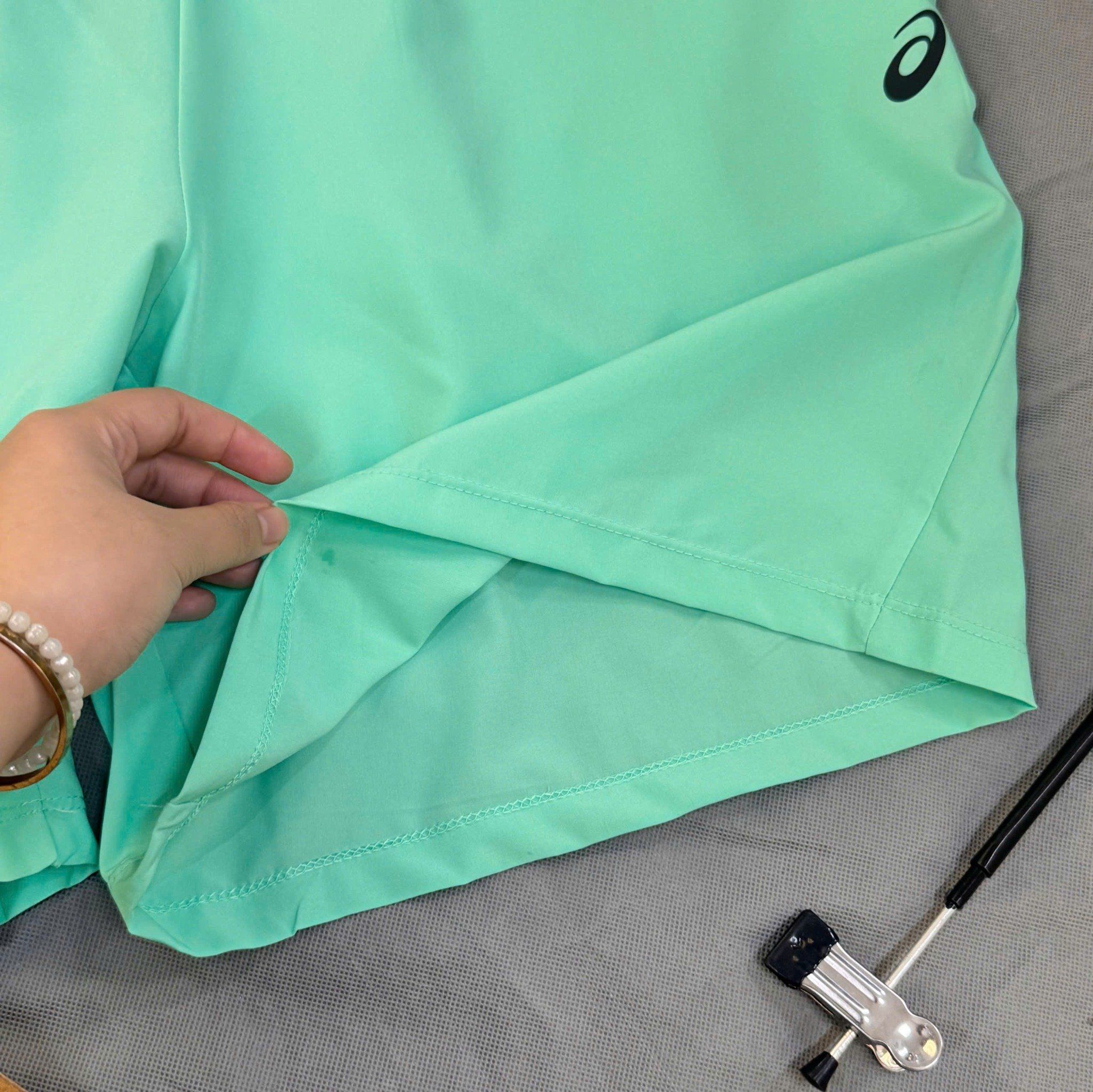  2751 - HÀNG CHÍNH HÃNG - Quần Short Asics 7inch onAir - Xanh Tươi (9) - Pickleball / Thể Thao 