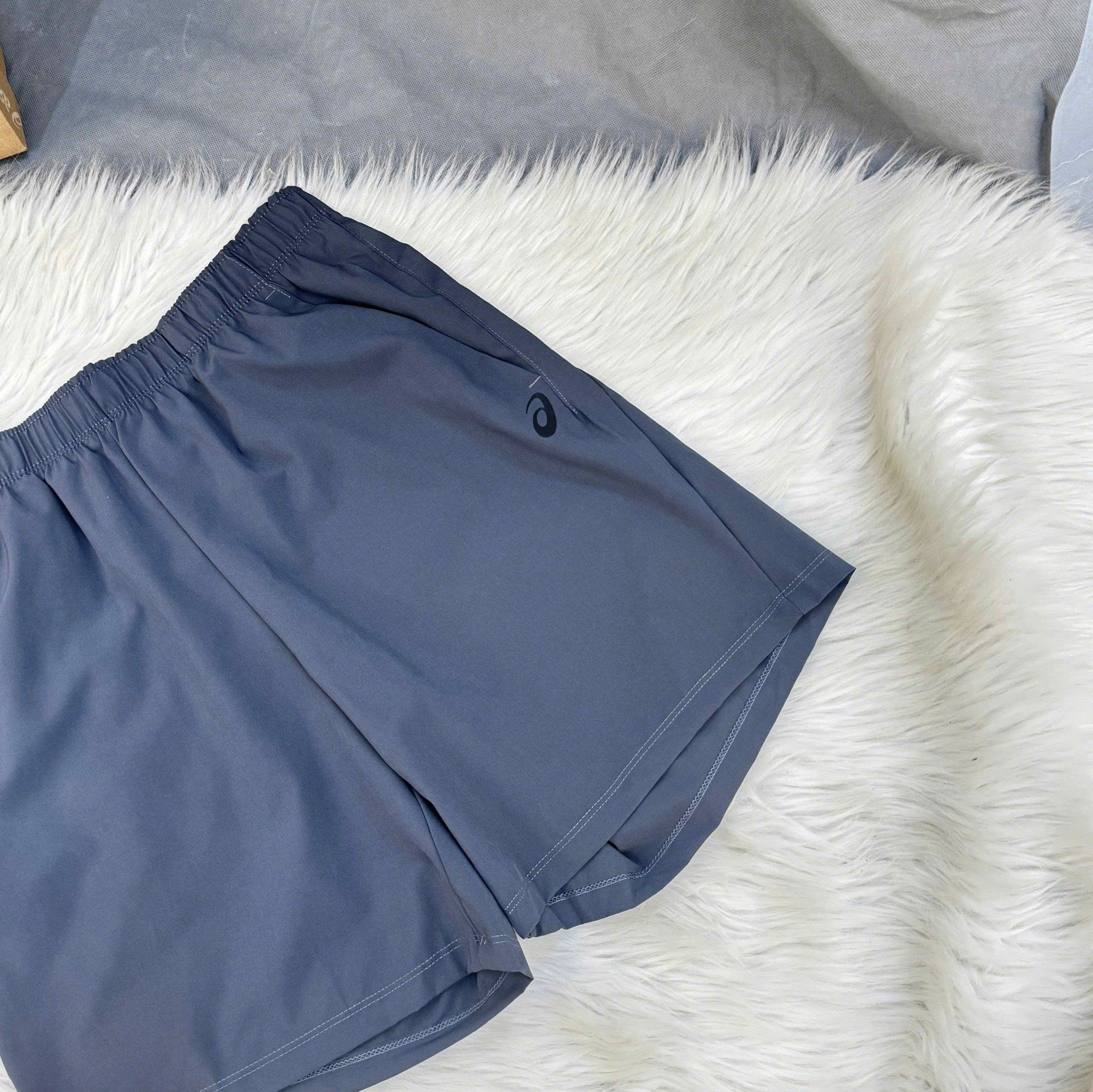  2752 - HÀNG CHÍNH HÃNG - Quần Short Asics 7inch onAir - Xám Đậm (10) - Pickleball / Thể Thao 