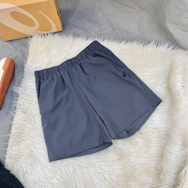  2752 - HÀNG CHÍNH HÃNG - Quần Short Asics 7inch onAir - Xám Đậm (10) - Pickleball / Thể Thao 