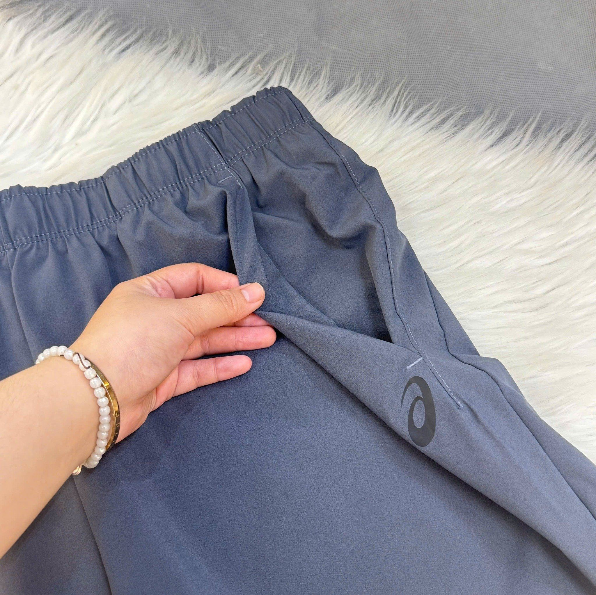  2752 - HÀNG CHÍNH HÃNG - Quần Short Asics 7inch onAir - Xám Đậm (10) - Pickleball / Thể Thao 