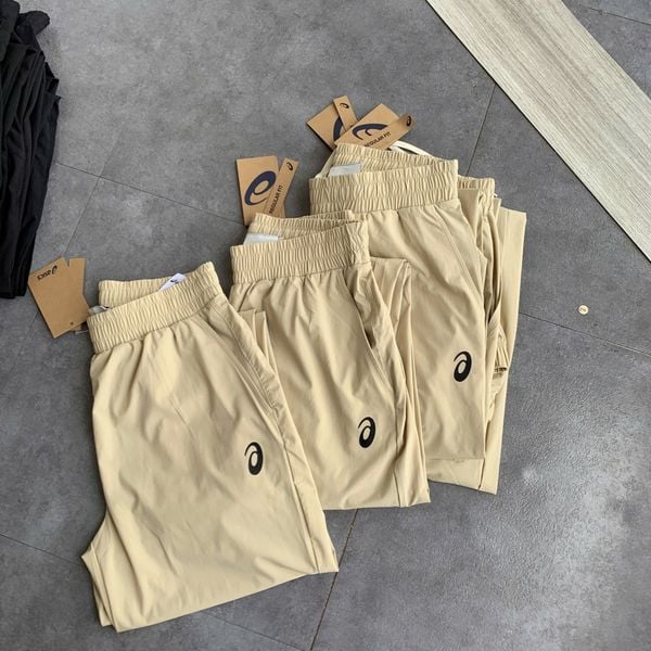  2758 - HÀNG CHÍNH HÃNG - Quần Jogger Asics onAir - Be (16) - Pickleball / Thể Thao 