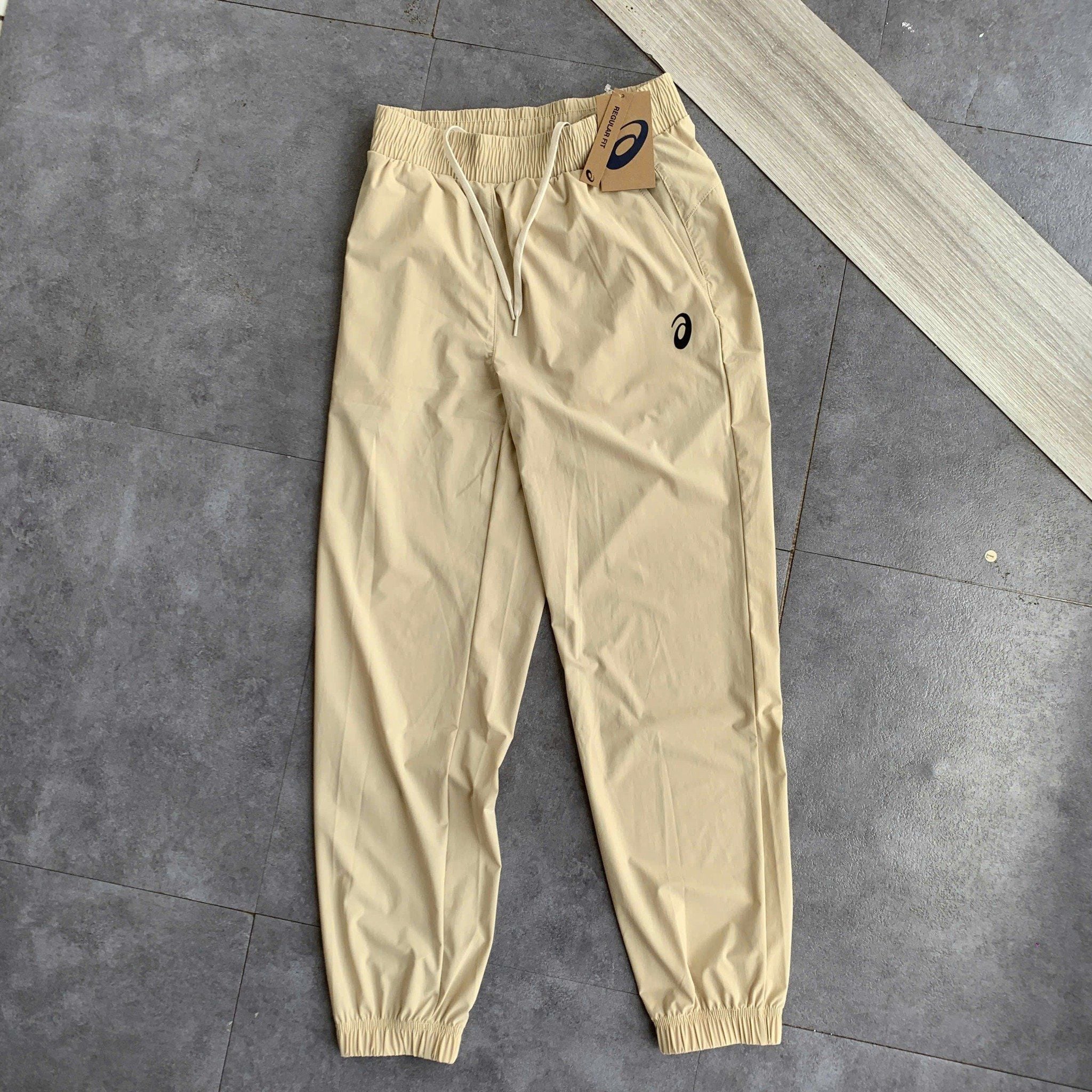  2758 - HÀNG CHÍNH HÃNG - Quần Jogger Asics onAir - Be (16) - Pickleball / Thể Thao 