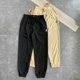  2757 - HÀNG CHÍNH HÃNG - Quần Jogger Asics onAir - Đen (16) - Pickleball / Thể Thao 