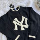  2765 - HÀNG CHÍNH HÃNG - ÁO LEN SWEATER NEW ERA NY BIG LOGO - ĐEN - CODE : 12142452 