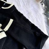  2765 - HÀNG CHÍNH HÃNG - ÁO LEN SWEATER NEW ERA NY BIG LOGO - ĐEN - CODE : 12142452 