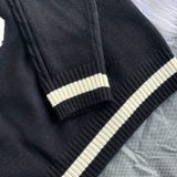  2765 - HÀNG CHÍNH HÃNG - ÁO LEN SWEATER NEW ERA NY BIG LOGO - ĐEN - CODE : 12142452 