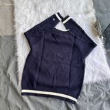  2764 - HÀNG CHÍNH HÃNG - ÁO LEN SWEATER NEW ERA NY BIG LOGO - NAVY - CDE : 12142451 