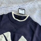  2764 - HÀNG CHÍNH HÃNG - ÁO LEN SWEATER NEW ERA NY BIG LOGO - NAVY - CDE : 12142451 
