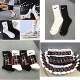  2773 - HÀNG CHÍNH HÃNG - Vớ Tất NIKE Chính Hãng - ĐEN / Ngắn 