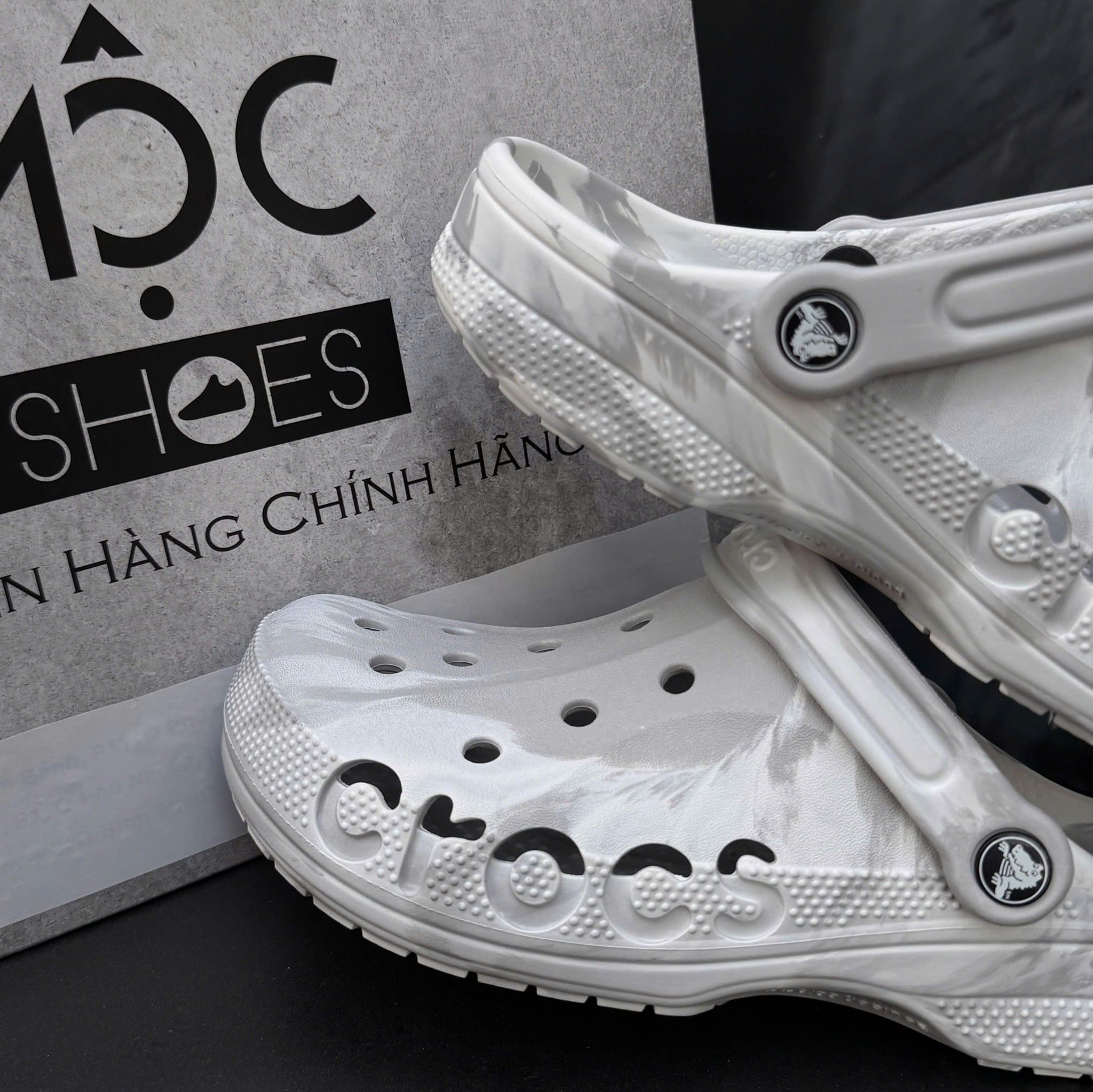  2786 - HÀNG CHÍNH HÃNG - CLOG UNISEX CROCS BAYA - MARBLED ATMOSPHERE 