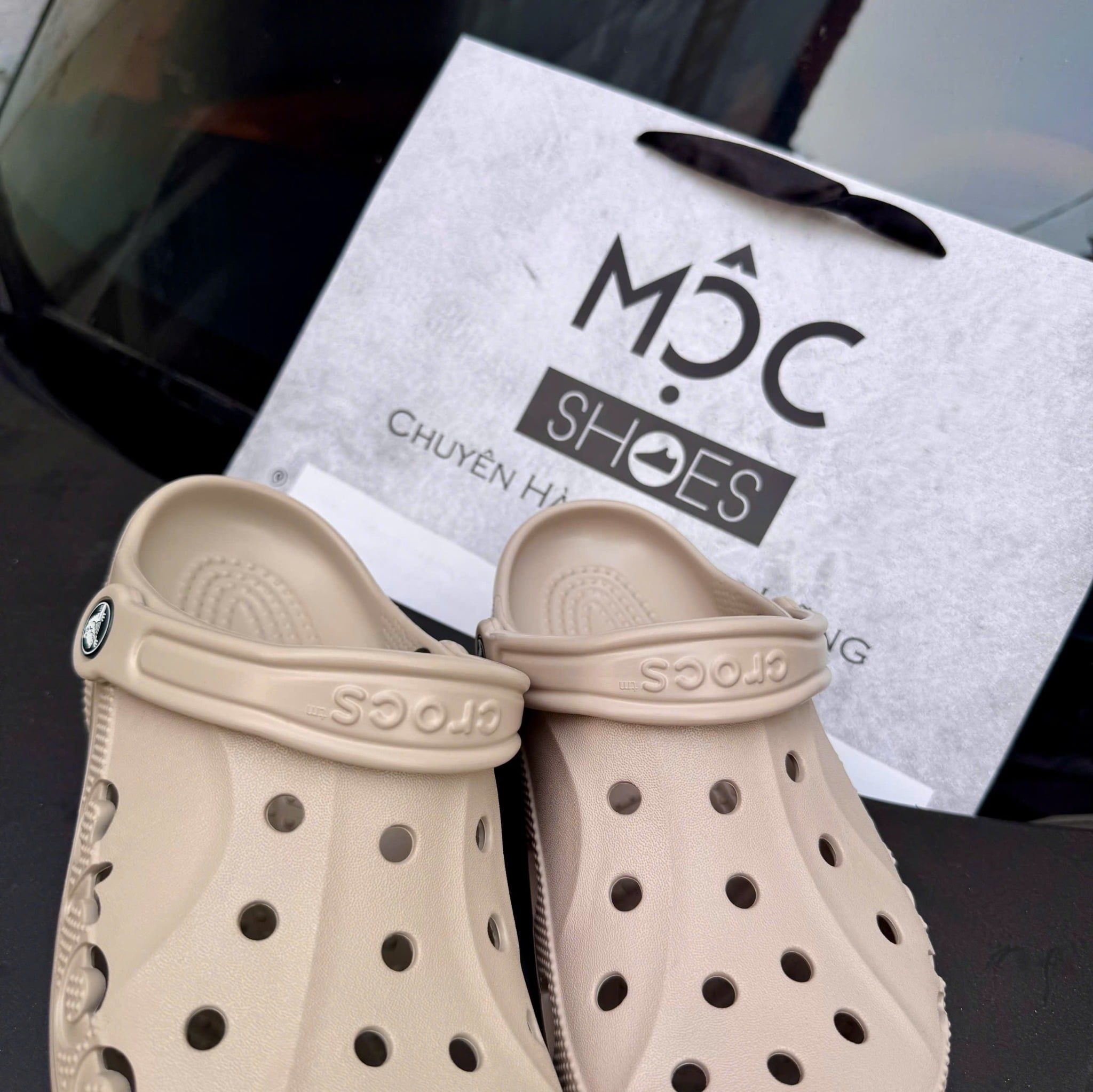  2785 - HÀNG CHÍNH HÃNG - CLOG UNISEX CROCS BAYA - NÂU ĐẬM 