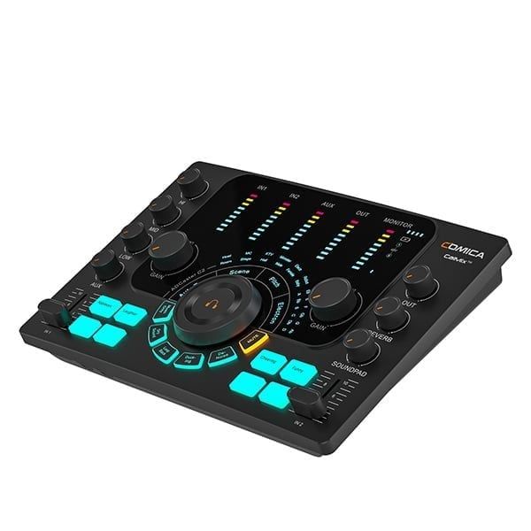 Soundcard Comica ADCaster C2 – Thu Âm, Livestream Không Cần PC