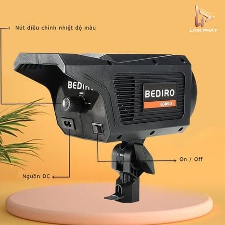 Đèn LED Studio Bediro BD400-S 100W Bi-color