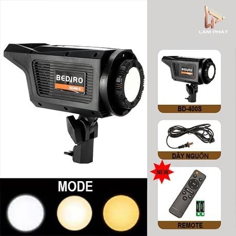 Đèn LED Studio Bediro BD400-S 100W Bi-color