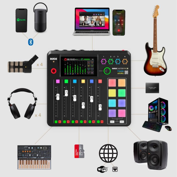 Bàn Trộn Âm Thanh RODE RODECaster Pro II