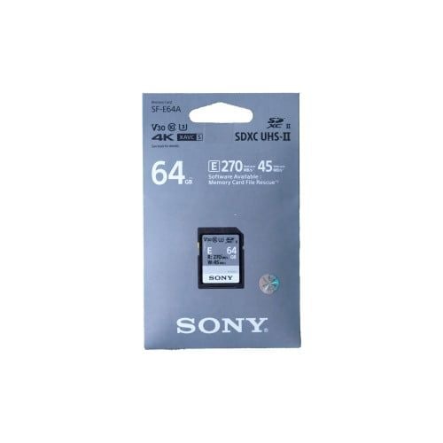 Thẻ Nhớ SDXC Sony SF-E64A 64GB UHS-II (Đọc 270MB/s)