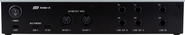 Audio Interface ESI Amber i4 - Giải Pháp Ghi Âm Đa Năng Cho Home Studio