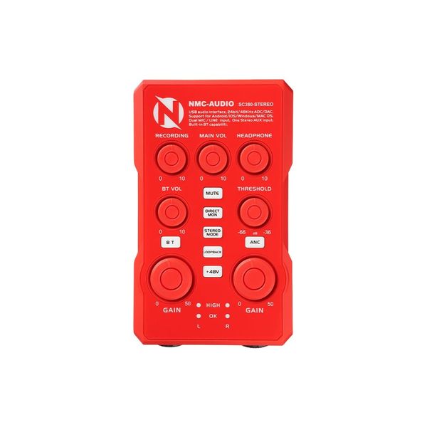 Sound Card NMC AUDIO SC380 STEREO V3 - Audio Interface Thu Âm