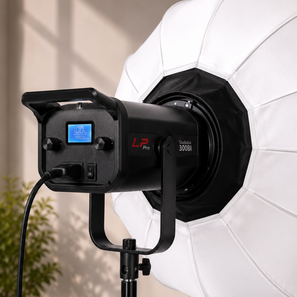 Bộ Đèn Studio LP Pro Studiolux 300Bi Mặt Trăng