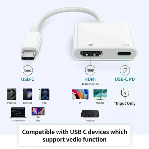 USB C Digital AV Adapter Bộ chuyển đổi USB-C sang HDMI OTG