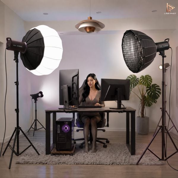 Trọn Bộ Combo Đèn Studio Cho Livestream Bán Hàng Creator Affiliate AF0301