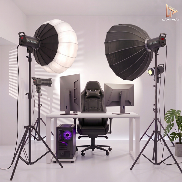Trọn Bộ Combo Đèn Studio Cho Livestream Bán Hàng Creator Affiliate AF0301