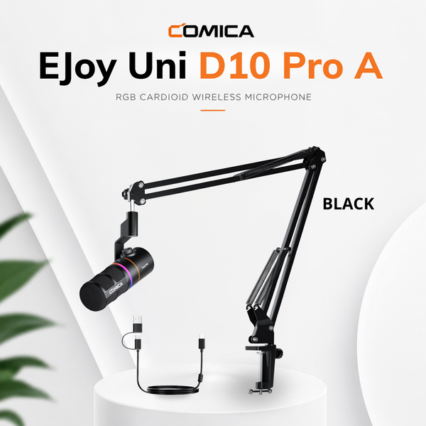 Micro COMICA EJoy D10 & D10 Pro (A) - RGB Dynamic Boom Arm